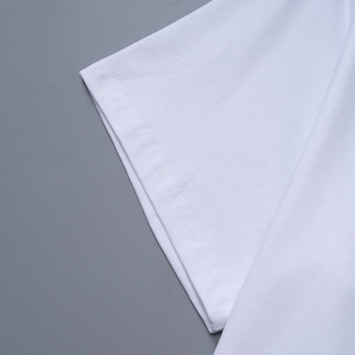 Summer Men Women Cotton T-shirt Short Sleeve T-shirt Pullover Tops Sweatshirt Unisex Tee Casual T-shirt