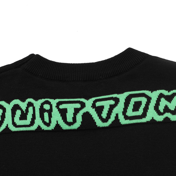 Men Women Knit T-shirt Short Sleeve T-shirt Pullover Tops Sweatshirt Unisex Tee Casual T-shirt