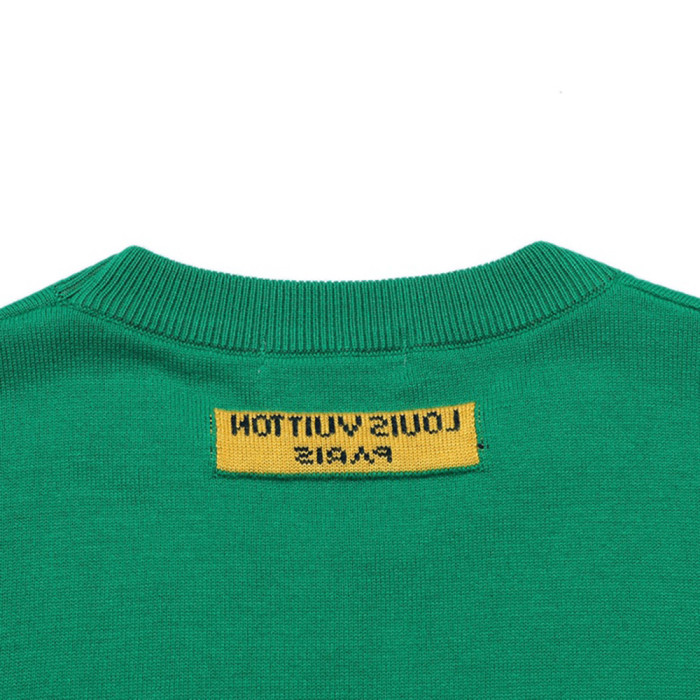 Men Women Knit T-shirt Short Sleeve T-shirt Pullover Tops Sweatshirt Unisex Tee Casual T-shirt
