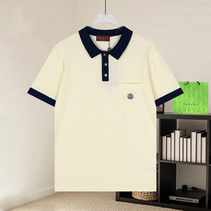 Men Women Knit T-shirt Short Sleeve T-shirt Pullover Tops Sweatshirt Unisex Tee Casual T-shirt
