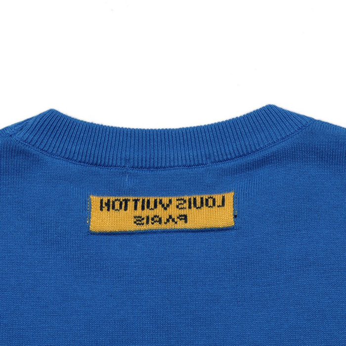 Men Women Knit T-shirt Short Sleeve T-shirt Pullover Tops Sweatshirt Unisex Tee Casual T-shirt