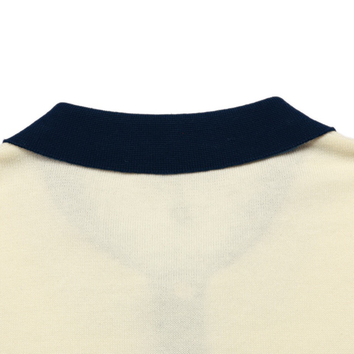 Men Women Knit T-shirt Short Sleeve T-shirt Pullover Tops Sweatshirt Unisex Tee Casual T-shirt