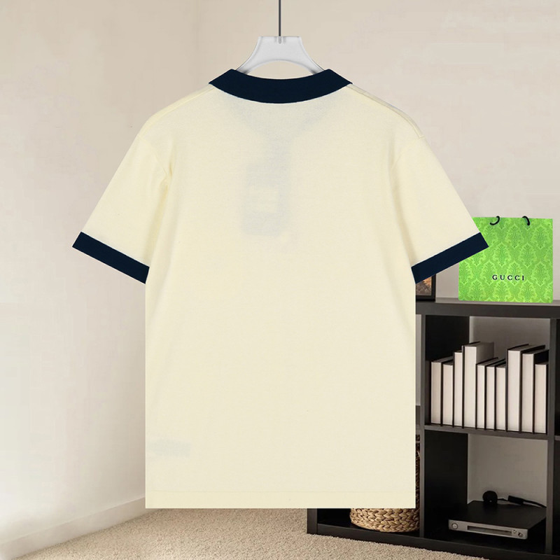 Men Women Knit T-shirt Short Sleeve T-shirt Pullover Tops Sweatshirt Unisex Tee Casual T-shirt