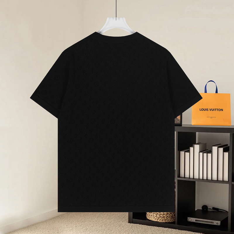 Men Women Knit T-shirt Short Sleeve T-shirt Pullover Tops Sweatshirt Unisex Tee Casual T-shirt