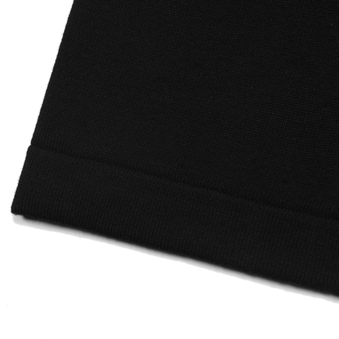 Men Women Knit T-shirt Short Sleeve T-shirt Pullover Tops Sweatshirt Unisex Tee Casual T-shirt