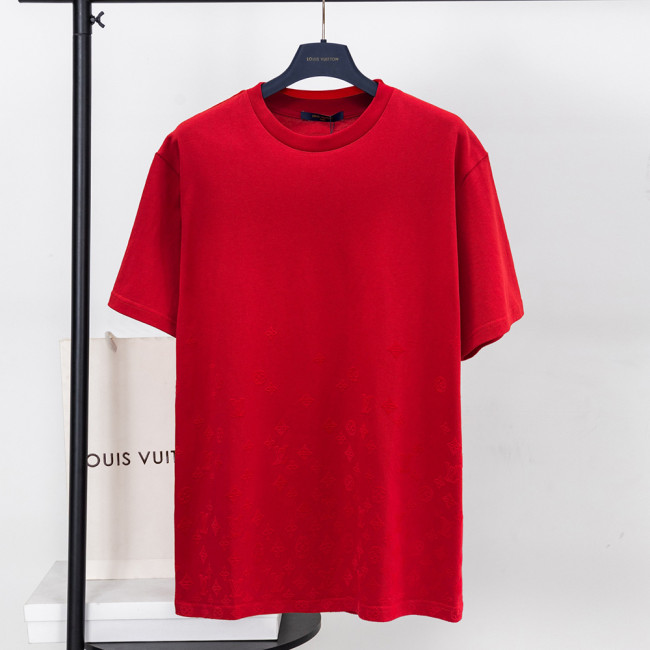 Men Women Knit Cotton Crew Neck T-shirt Short Sleeve T-shirt Pullover Tops Sweatshirt Unisex Tee Casual T-shirt