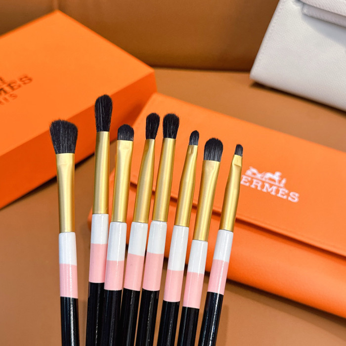 Women's Portable Soft Bristle Makeup Brush Set With Storage Pouch Facial Cosmetic Tools Kit Beauty Brush Set For Daily Makeup