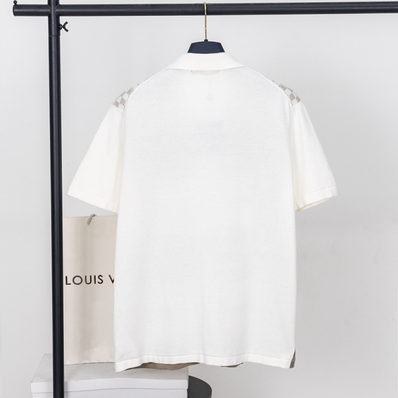 Men Women Knit T-shirt Short Sleeve T-shirt Pullover Tops Sweatshirt Unisex Tee Casual T-shirt