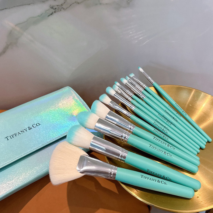 Women's Portable Soft Bristle Makeup Brush Set With Storage Pouch Facial Cosmetic Tools Kit Beauty Brush Set For Daily Makeup