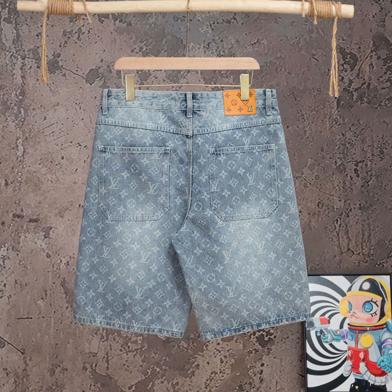 Men Women Denim Shorts Streetwear Bottoms Half Pants Jeans Shorts Unisex