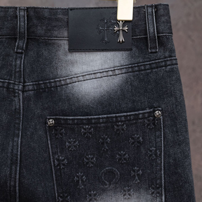 Men Women Denim Shorts Streetwear Bottoms Half Pants Jeans Shorts Unisex