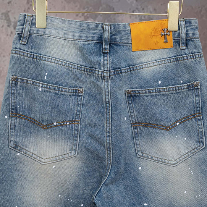 Men Women Denim Shorts Streetwear Bottoms Half Pants Jeans Shorts Unisex