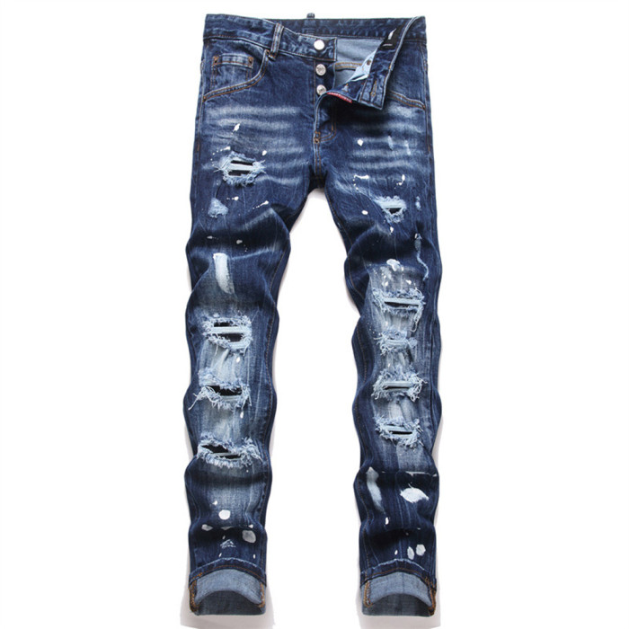 Men Classic Jeans Trousers Suit Pant Bottoms Joggers Clothes Women