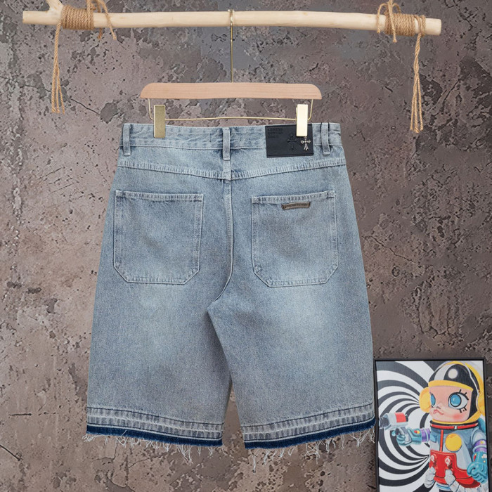 Men Women Denim Shorts Streetwear Bottoms Half Pants Jeans Shorts Unisex