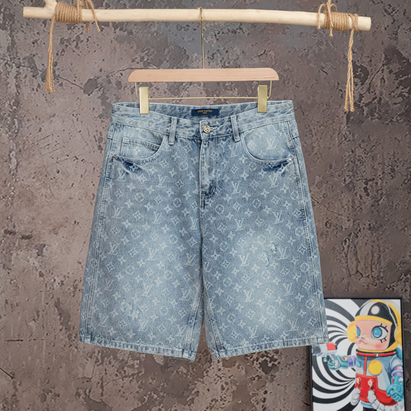 Men Women Denim Shorts Streetwear Bottoms Half Pants Jeans Shorts Unisex