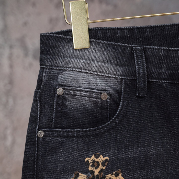 Men Women Denim Shorts Streetwear Bottoms Half Pants Jeans Shorts Unisex
