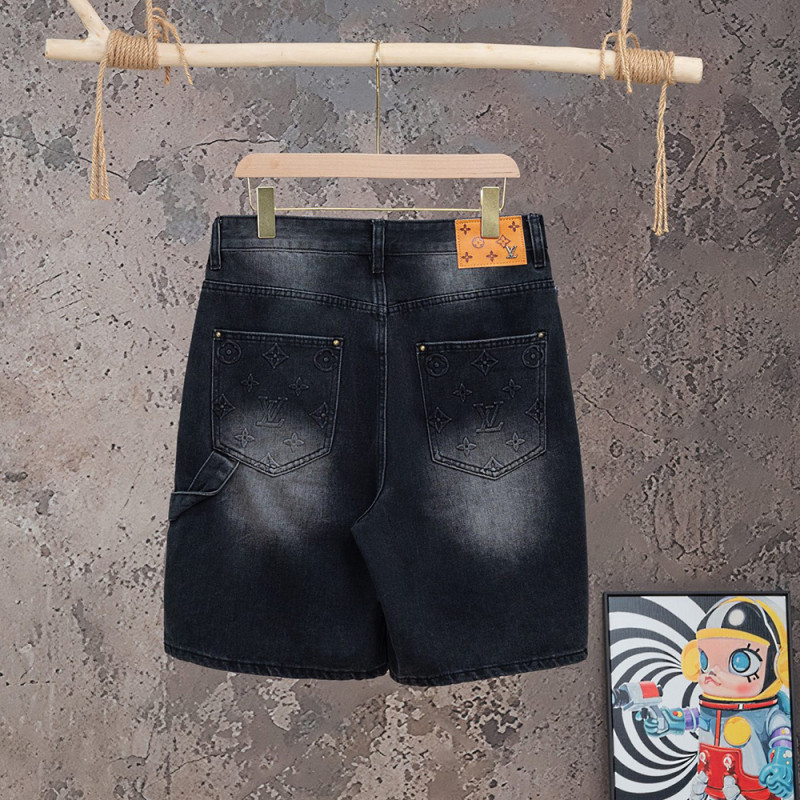 Men Women Denim Shorts Streetwear Bottoms Half Pants Jeans Shorts Unisex