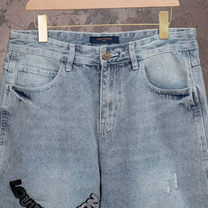 Men Women Denim Shorts Streetwear Bottoms Half Pants Jeans Shorts Unisex