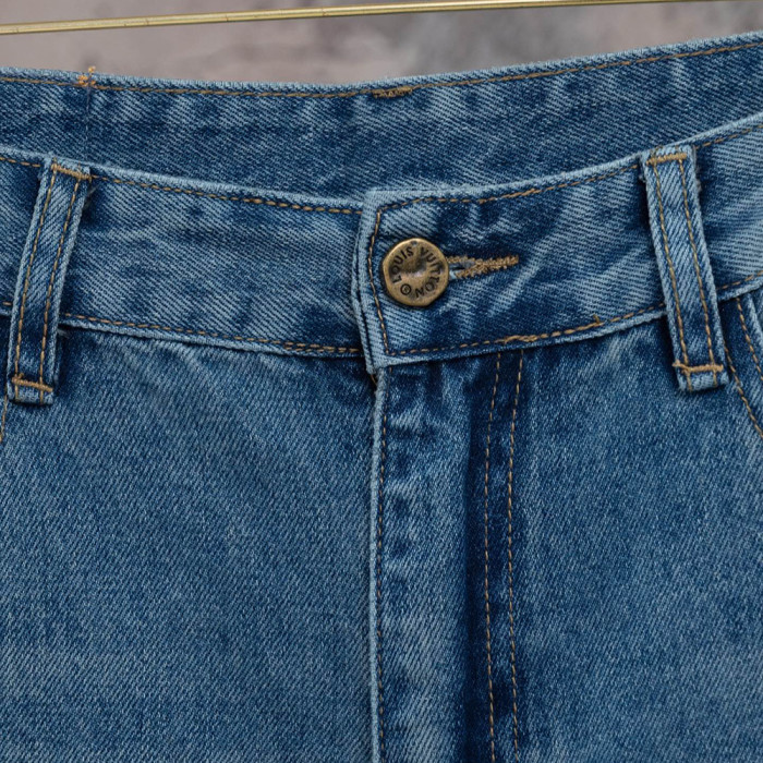 Men Women Denim Shorts Streetwear Bottoms Half Pants Jeans Shorts Unisex