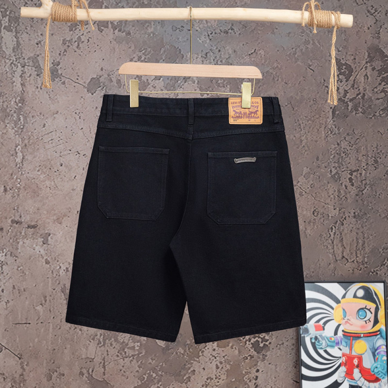 Men Women Denim Shorts Streetwear Bottoms Half Pants Jeans Shorts Unisex