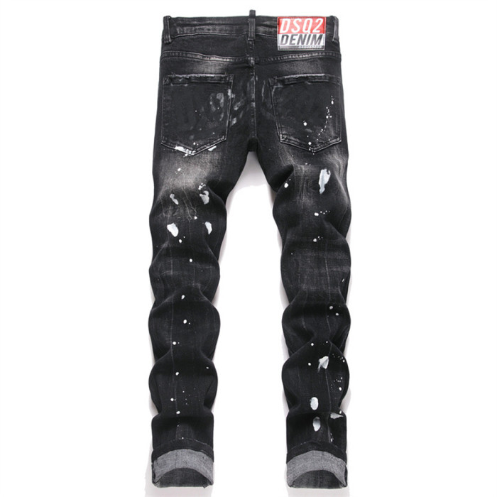 Men Classic Jeans Trousers Suit Pant Bottoms Joggers Clothes Women