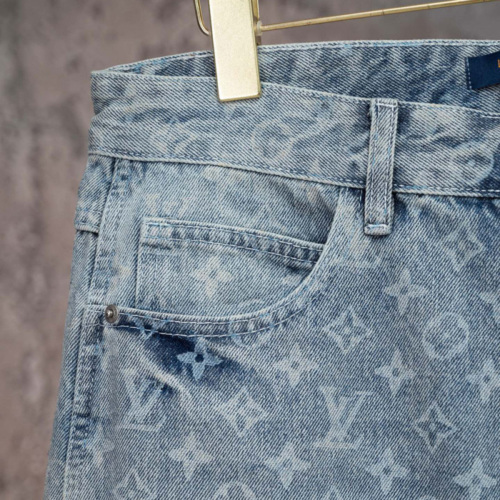 Men Women Denim Shorts Streetwear Bottoms Half Pants Jeans Shorts Unisex