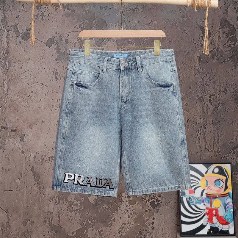 Men Women Denim Shorts Streetwear Bottoms Half Pants Jeans Shorts Unisex