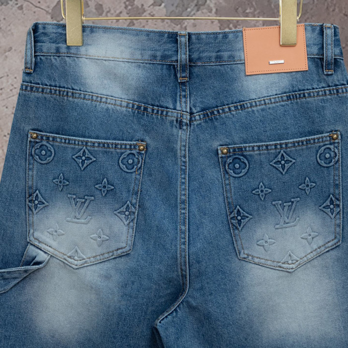Men Women Denim Shorts Streetwear Bottoms Half Pants Jeans Shorts Unisex