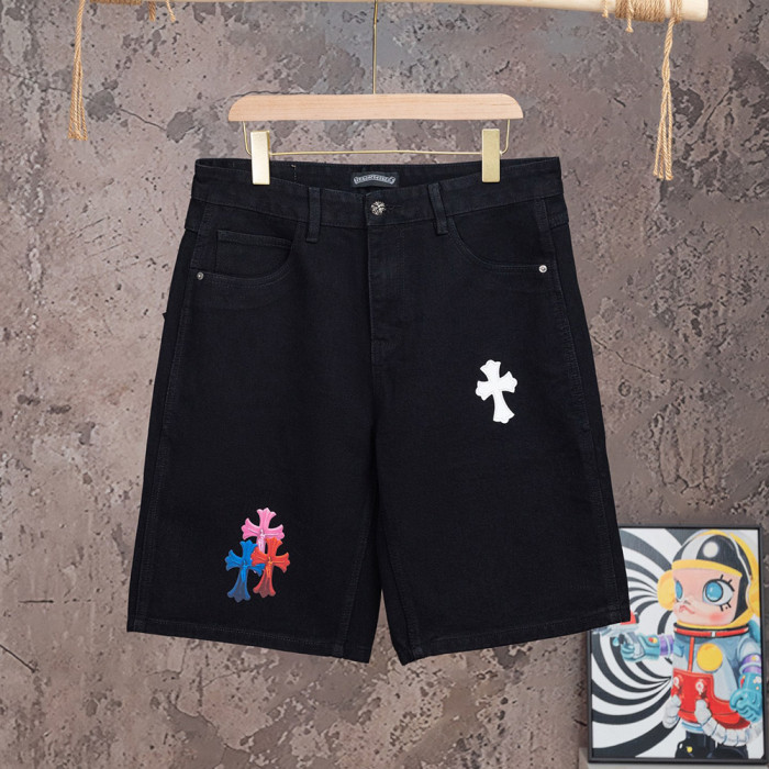 Men Women Denim Shorts Streetwear Bottoms Half Pants Jeans Shorts Unisex