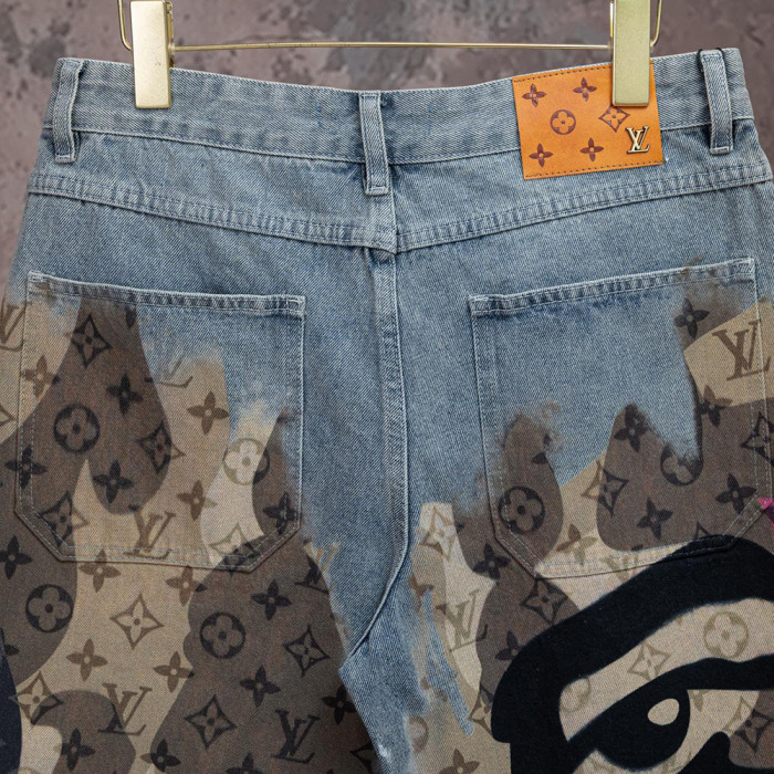 Men Women Denim Shorts Streetwear Bottoms Half Pants Jeans Shorts Unisex