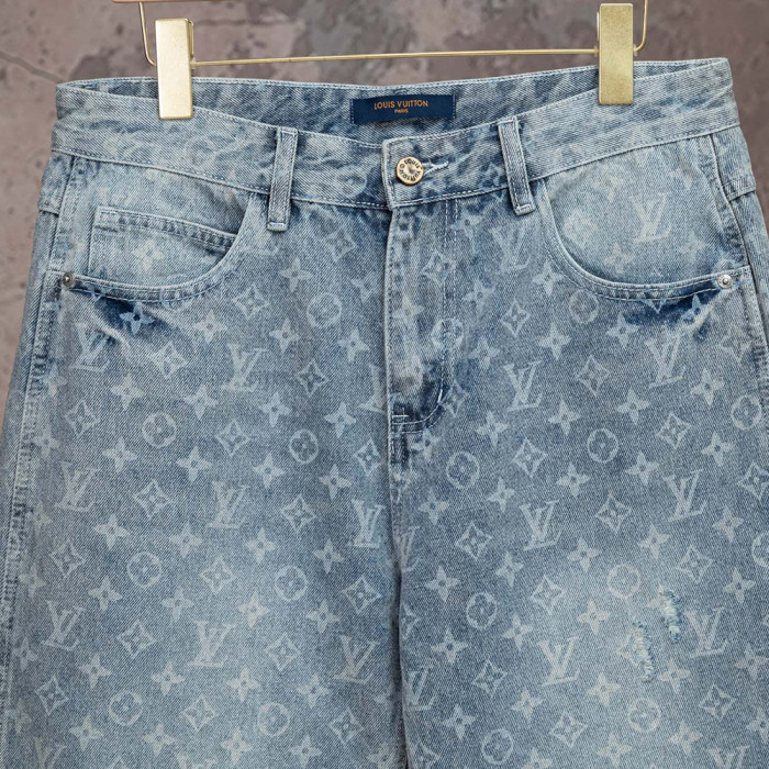 Men Women Denim Shorts Streetwear Bottoms Half Pants Jeans Shorts Unisex