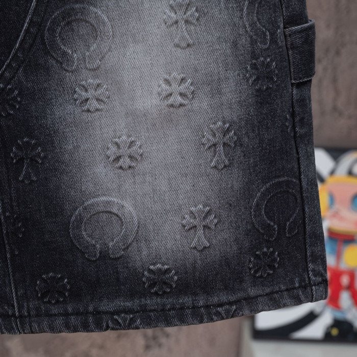 Men Women Denim Shorts Streetwear Bottoms Half Pants Jeans Shorts Unisex