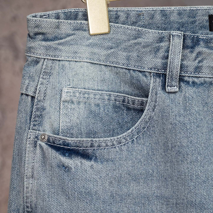 Men Women Denim Shorts Streetwear Bottoms Half Pants Jeans Shorts Unisex