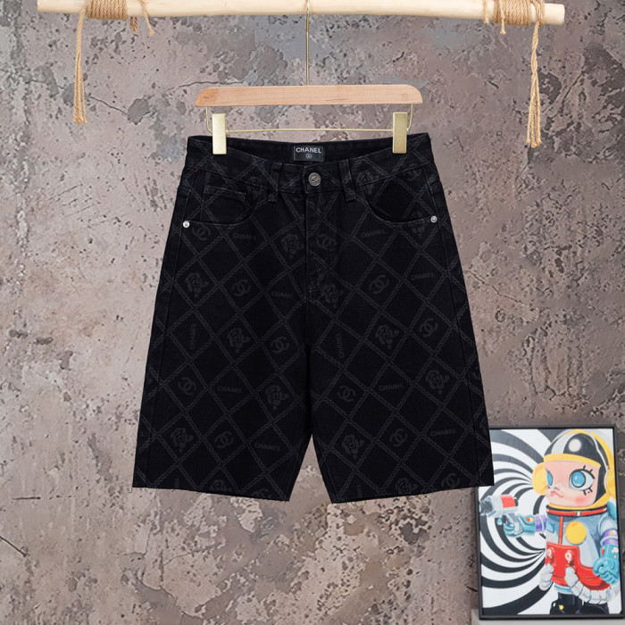 Men Women Denim Shorts Streetwear Bottoms Half Pants Jeans Shorts Unisex