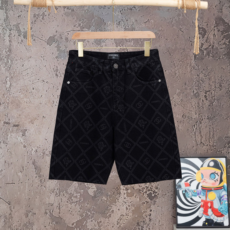 Men Women Denim Shorts Streetwear Bottoms Half Pants Jeans Shorts Unisex