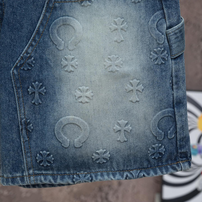 Men Women Denim Shorts Streetwear Bottoms Half Pants Jeans Shorts Unisex