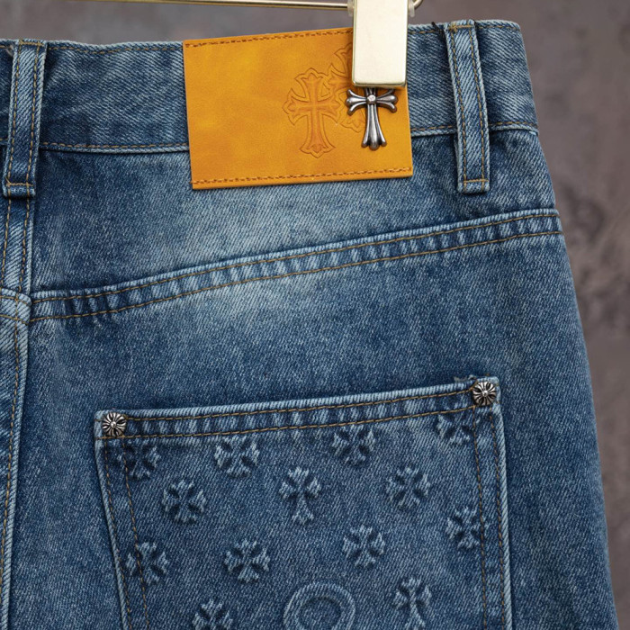 Men Women Denim Shorts Streetwear Bottoms Half Pants Jeans Shorts Unisex