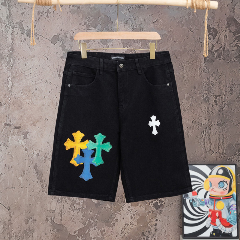 Men Women Denim Shorts Streetwear Bottoms Half Pants Jeans Shorts Unisex