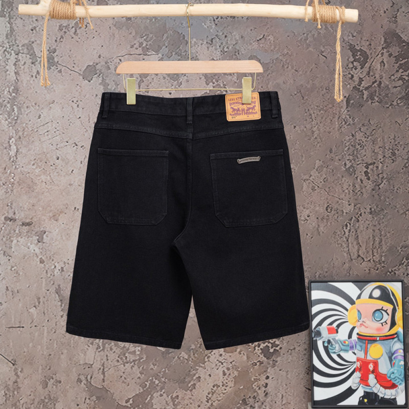 Men Women Denim Shorts Streetwear Bottoms Half Pants Jeans Shorts Unisex