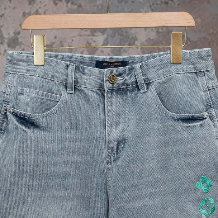 Men Women Denim Shorts Streetwear Bottoms Half Pants Jeans Shorts Unisex