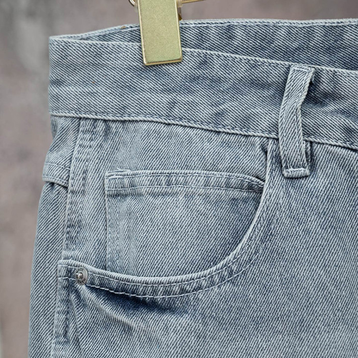 Men Women Denim Shorts Streetwear Bottoms Half Pants Jeans Shorts Unisex
