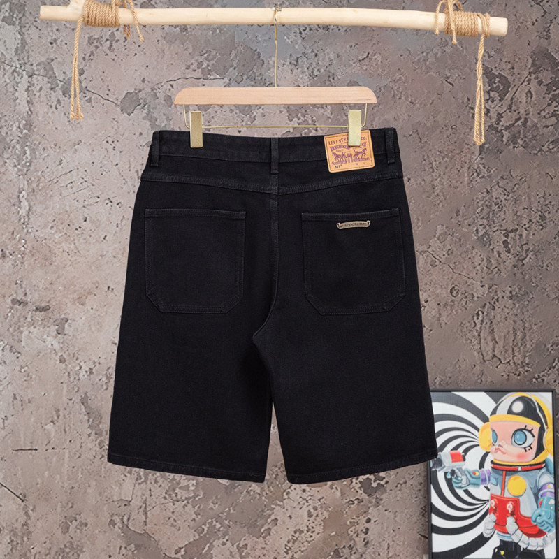 Men Women Denim Shorts Streetwear Bottoms Half Pants Jeans Shorts Unisex