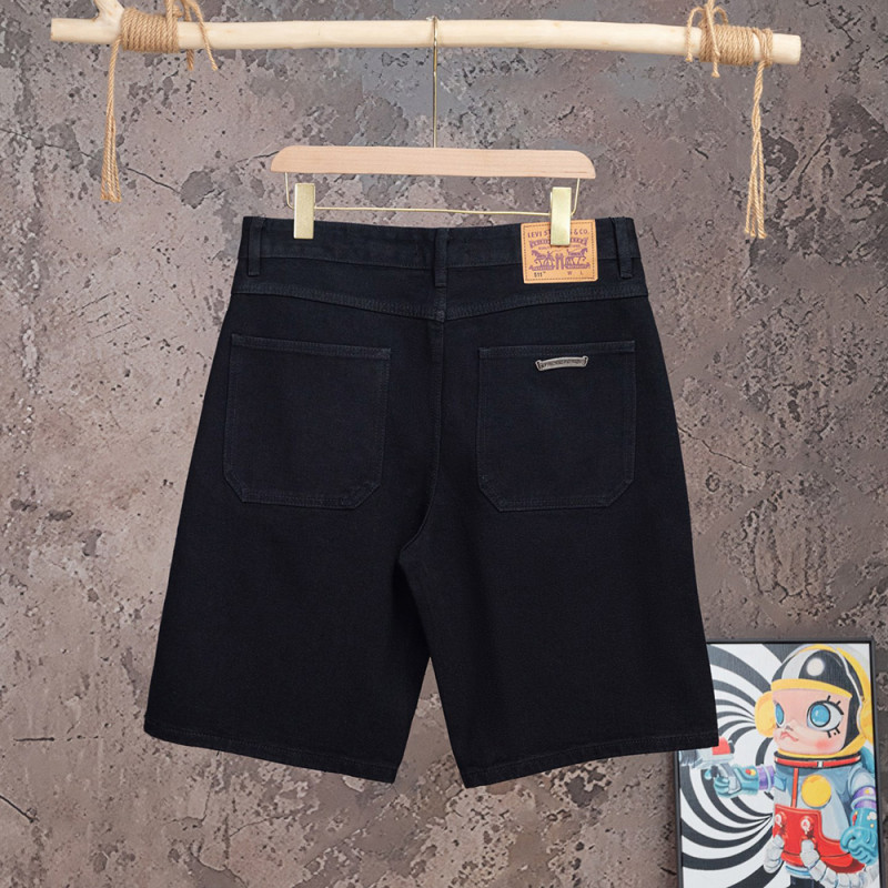Men Women Denim Shorts Streetwear Bottoms Half Pants Jeans Shorts Unisex