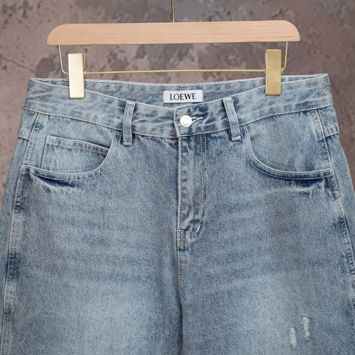 Men Women Denim Shorts Streetwear Bottoms Half Pants Jeans Shorts Unisex