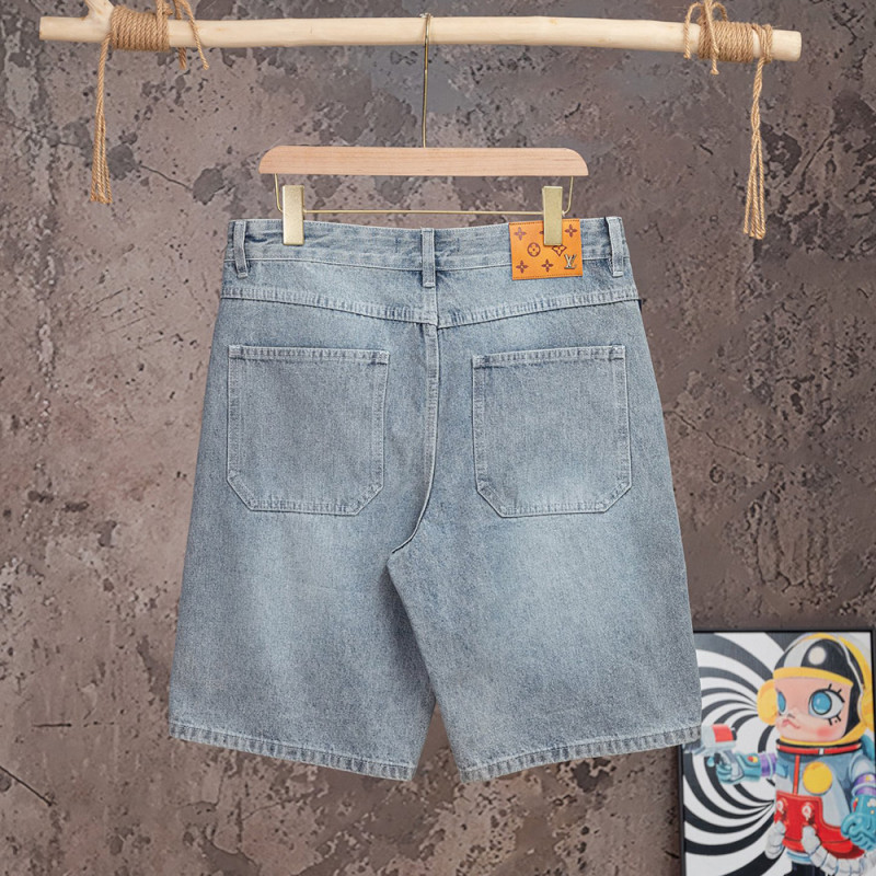 Men Women Denim Shorts Streetwear Bottoms Half Pants Jeans Shorts Unisex