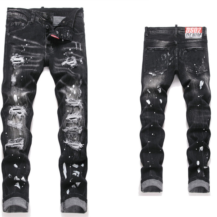 Men Classic Jeans Trousers Suit Pant Bottoms Joggers Clothes Women