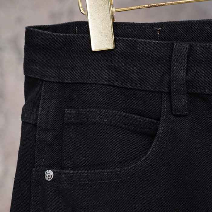 Men Women Denim Shorts Streetwear Bottoms Half Pants Jeans Shorts Unisex