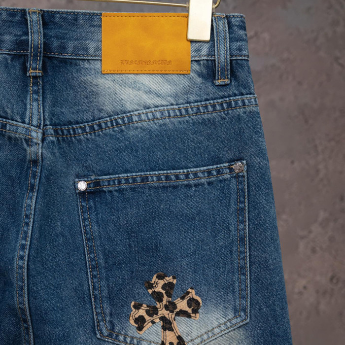 Men Women Denim Shorts Streetwear Bottoms Half Pants Jeans Shorts Unisex