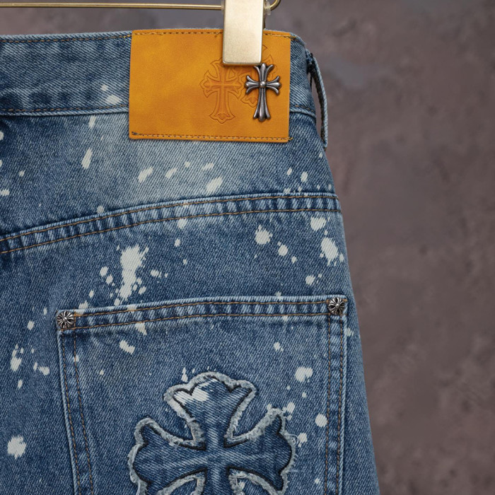Men Women Denim Shorts Streetwear Bottoms Half Pants Jeans Shorts Unisex
