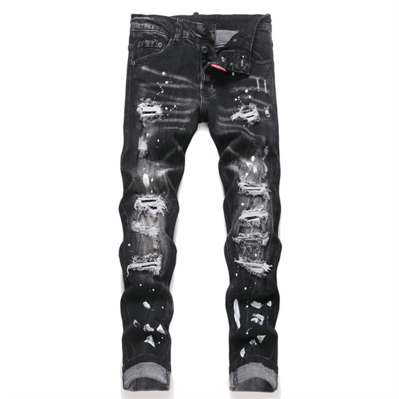 Men Classic Jeans Trousers Suit Pant Bottoms Joggers Clothes Women
